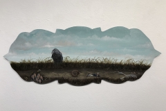 The-Naturalists-2018-oil-on-wood-24x12